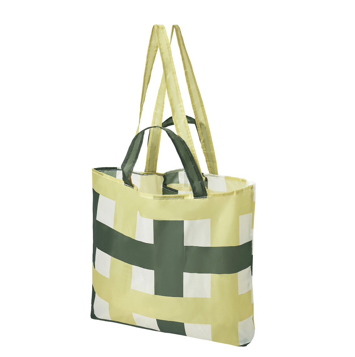 IKEA SKYNKE Carrier Bag, Travel, White/Multicolour, 45×36 cm, 17″x14″, Brand NEW