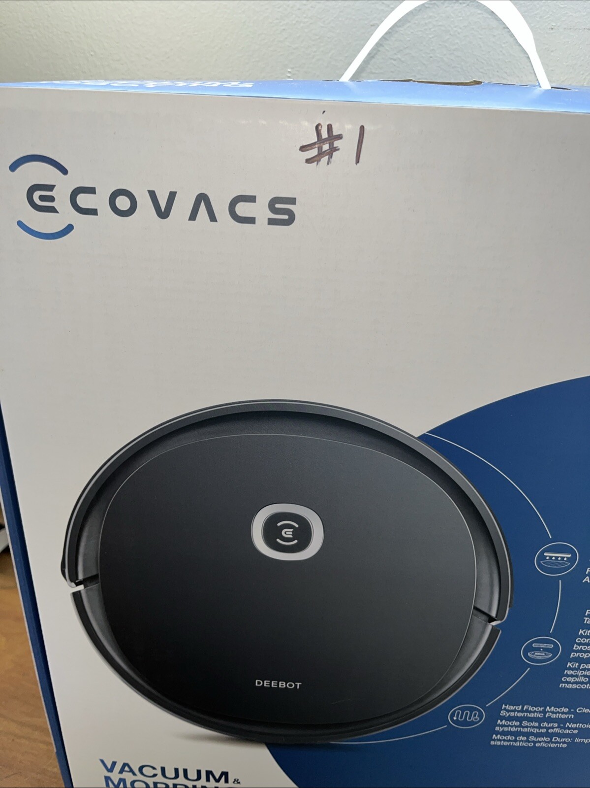 ECOVACS Deebot Ozmo U2 Pro Robot Vacuum Cleaner 2 in 1 Vacuum & Mop #1