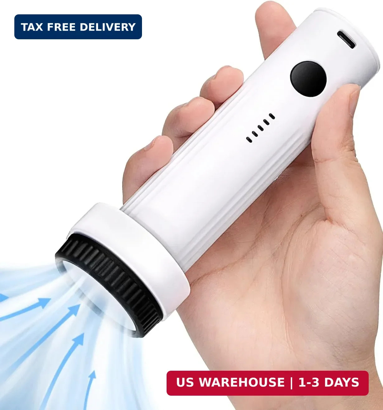 6.0Kpa Cordless Electric Vacuum Pump for Storage Bags Small Travel Air Pump | Ty