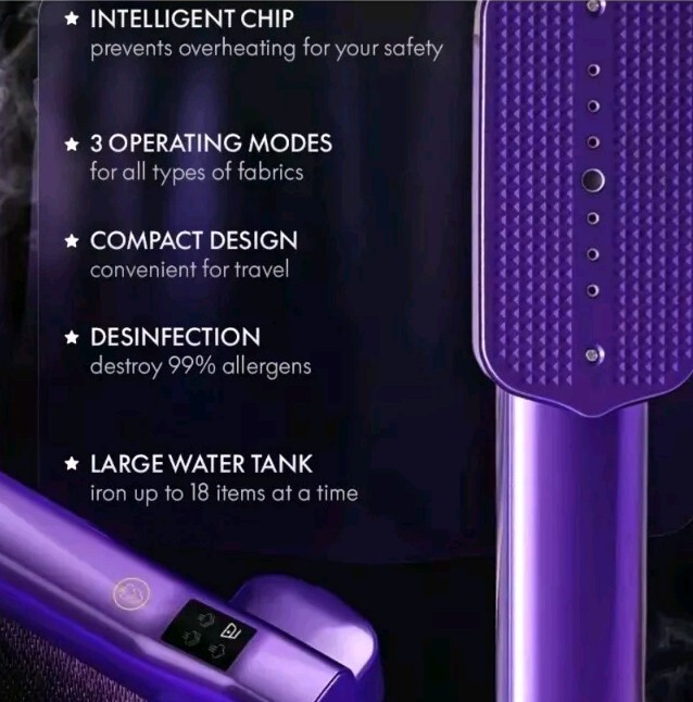 Portable Handheld Garment Steamer Fabric with 15 Sec fast Heat Up 90 ml Water