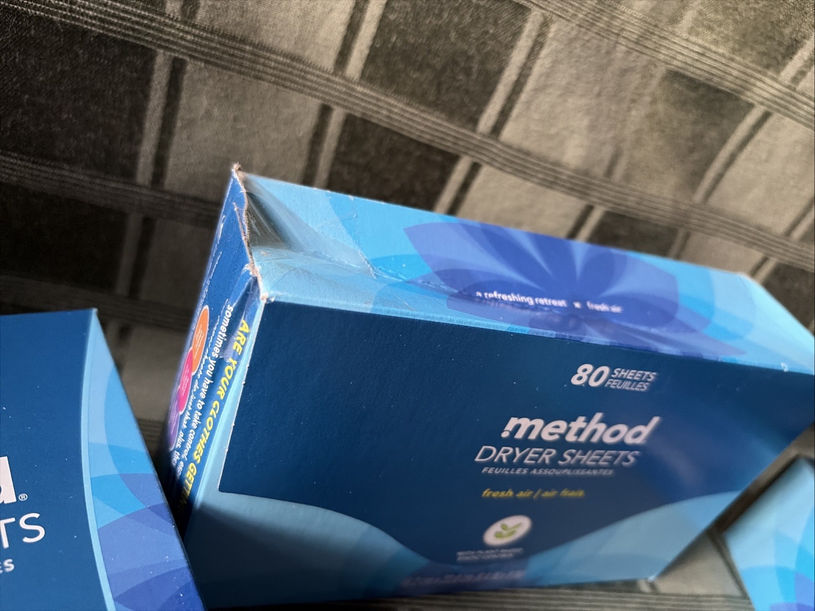 💨 Method Dryer Sheets – Fresh Air – 80 Count 🌺
