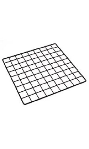 Set 10 Mini 14 x 14″ Black Wire Grid Storage Cube Closet Garage Organizer Panels
