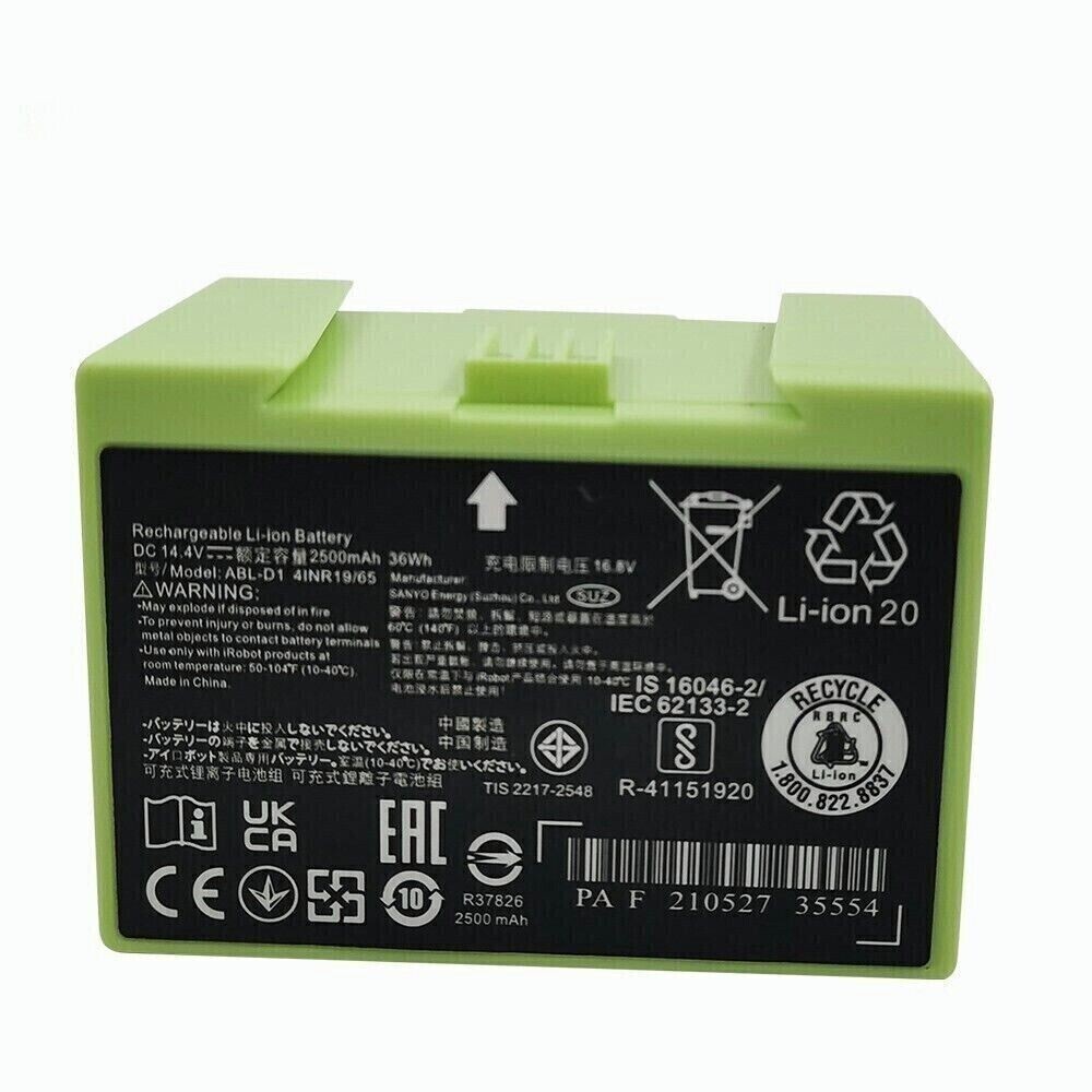 For iRobot Roomba 14.4V Battery i7 e6 7550 e5 e5152 e5154 ABL-D1 e and i Series