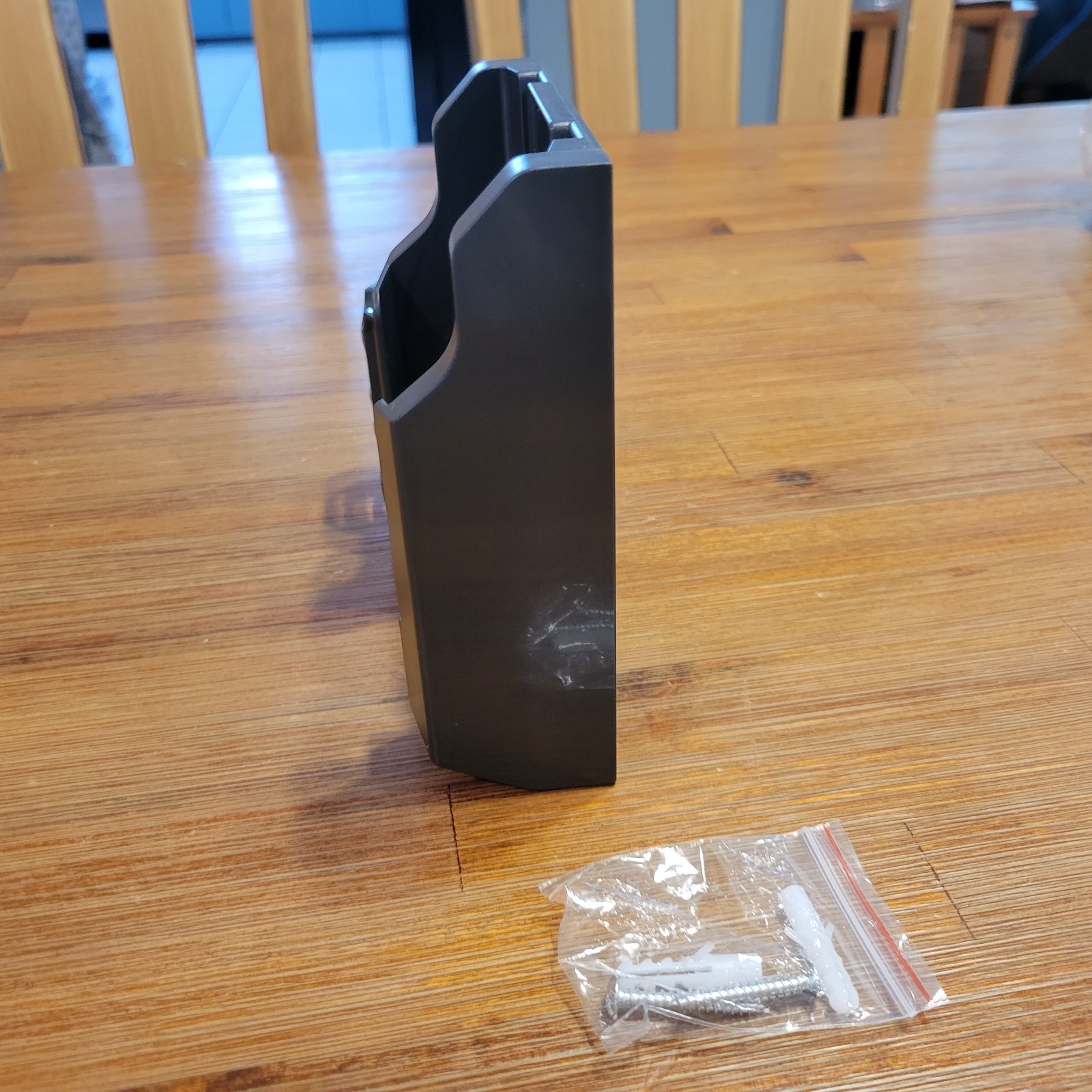 Hompany SmartVac 13 Vacuum Wall Mount Dock Holder Hanger Black Plastic Part
