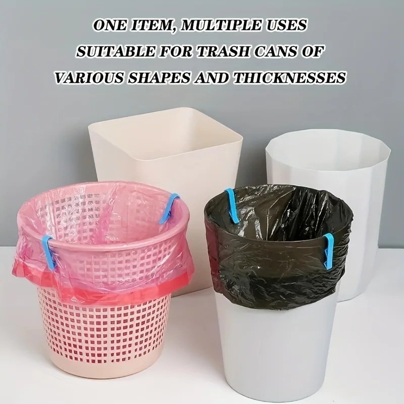 10PCS Trash Bag Clips Non Slip Garbage Bag Holder Kitchen Organizer Clips Set
