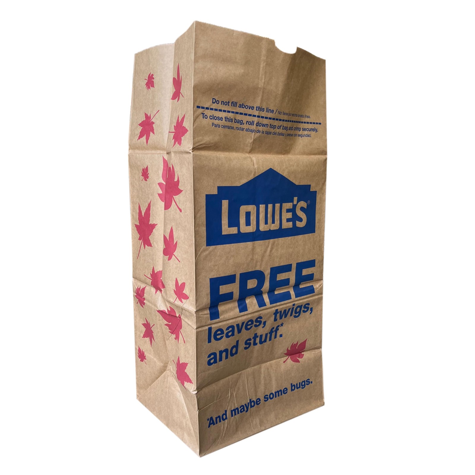 30 Gallon Heavy Duty Lawn and Refuse Bags, 10 Pack, Large Brown Paper for Hom…