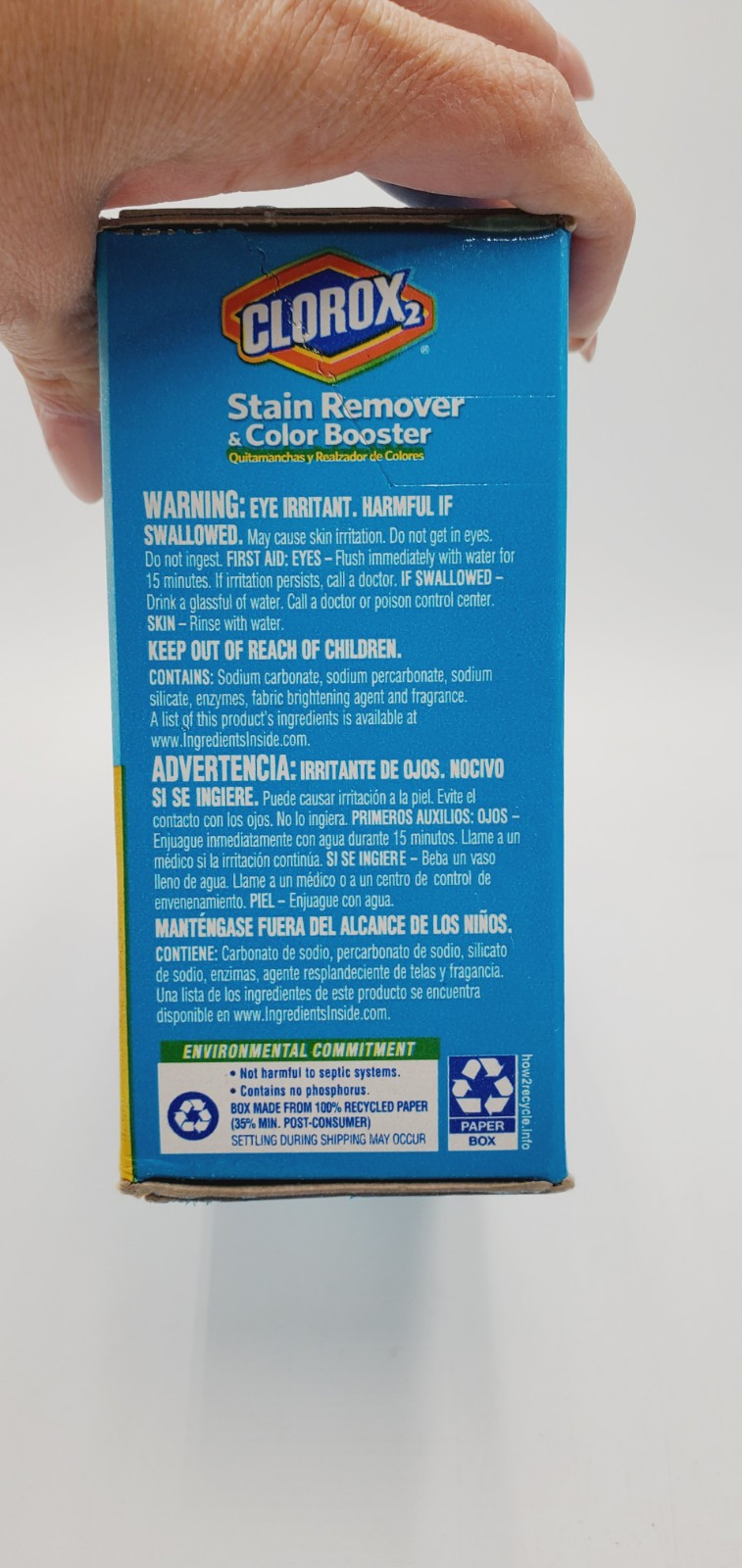 Lot Of 2 Clorox 2 Laundry Stain Remover and Color Booster Powder 49.2 oz