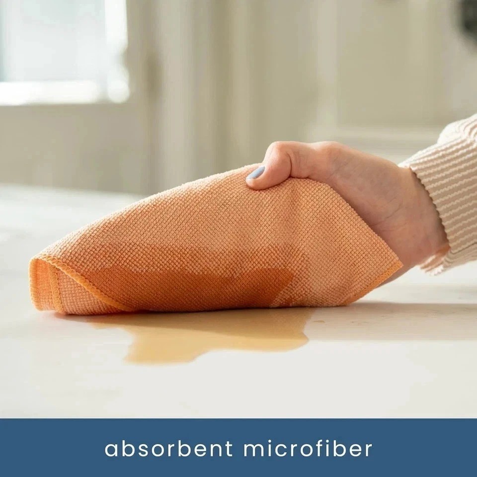 Microfiber Cleaning Cloth Set of 50 Towel Rag Car Polishing Detailing No-Scratch