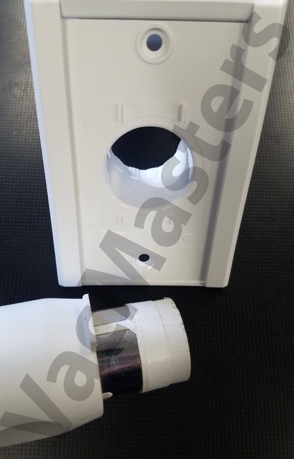 VacuValve Vacuflo central vacuum inlet valve, WHITE ALMOND or BLACK QTY 1