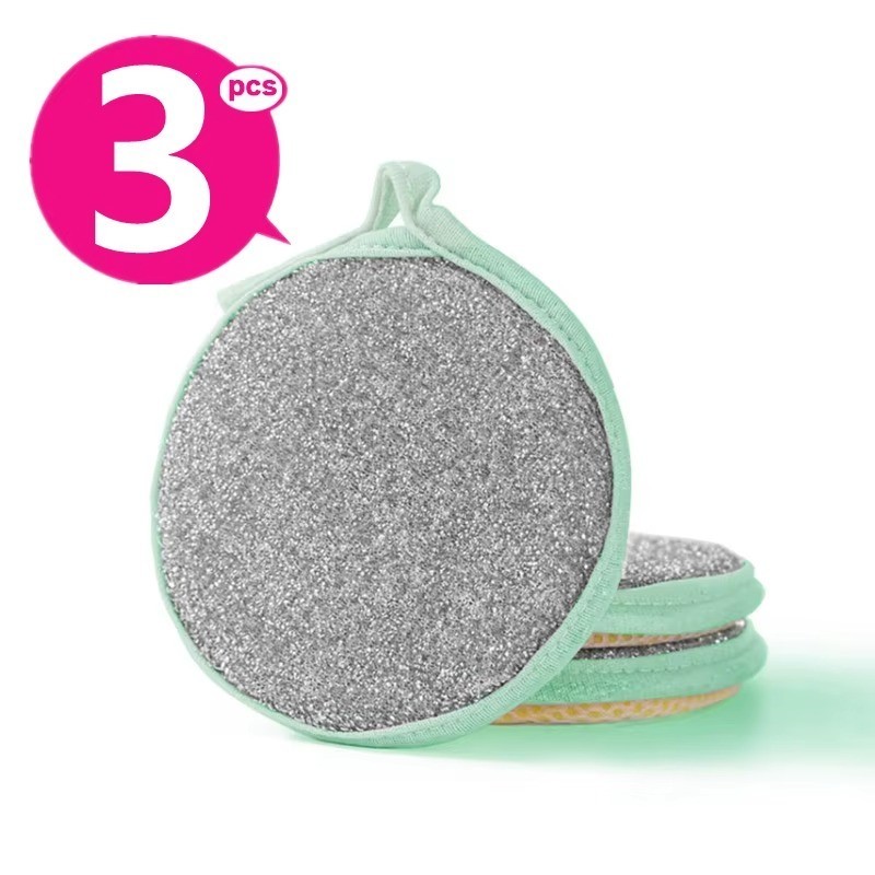 10Pcs Magic Scrub Sponge Double Sided Heavy Duty Dish Washing Kitchen Pad