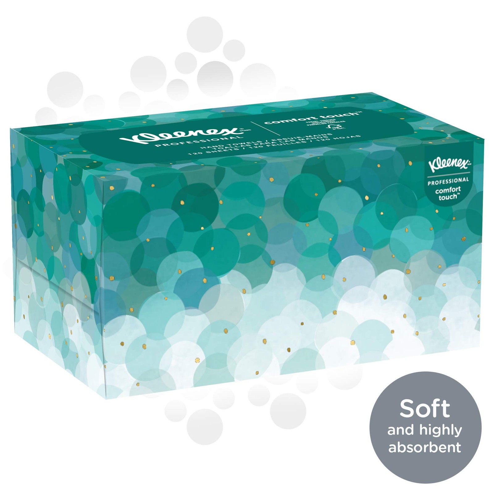 Kimberly Clark 11268 Kleenex Hand Towels Premium Ultra Soft, Pop-Up Box, Whit…