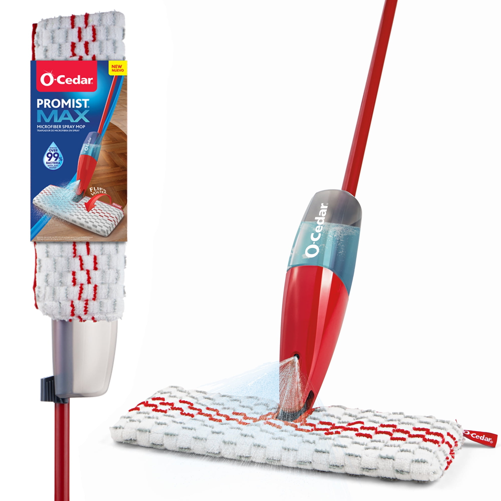ProMist® MAX Microfiber Spray Mop, Reusable and Machine Washable Mop Pad