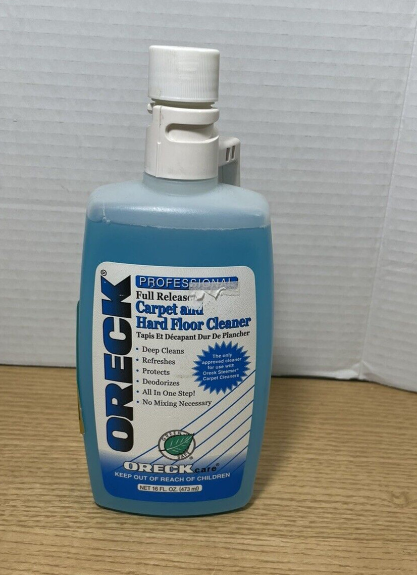 Oreck Professional Full Release Carpet and Hard Floor Cleaner Brand New 16 oz
