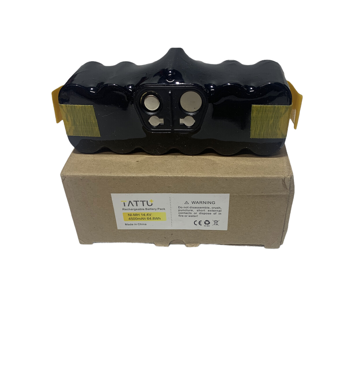 TATTU 14.4v 4500mAh Replacement Battery for iRobot Roomba 500 600 700 800 900