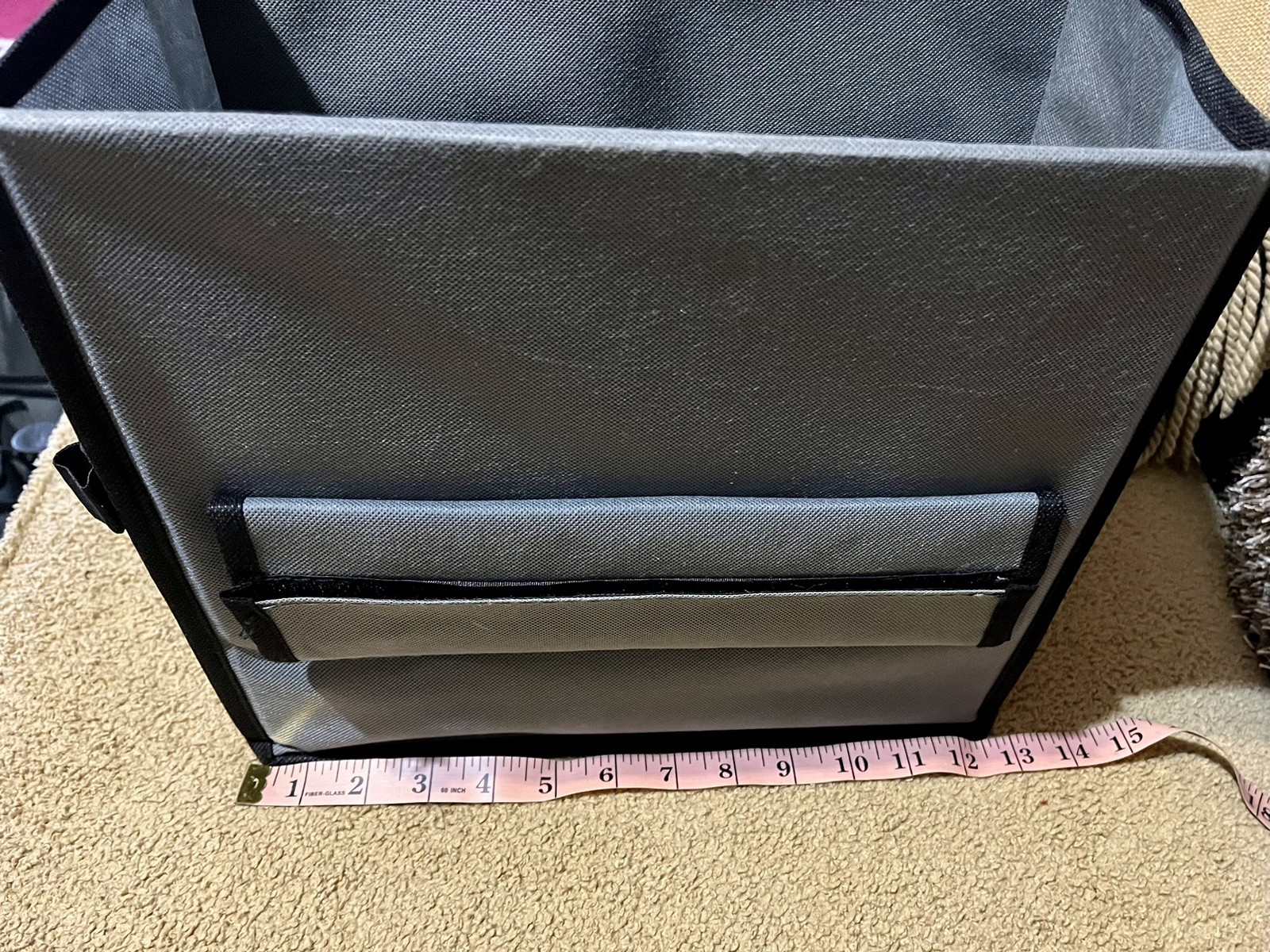 GRAY/BLACK STORAGE ORGANIZER CUBBY SET (VARIOUS SIZES) (GREAT FOR RESELLERS)