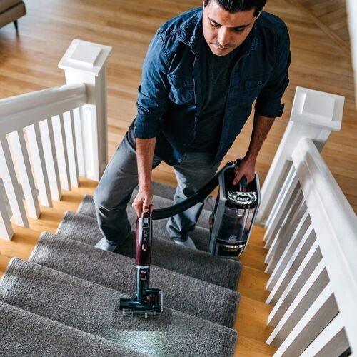 Shark Nv752 Rotator Lift-away Truepet Upright Baggless Vacuum Bordeaux Excellent