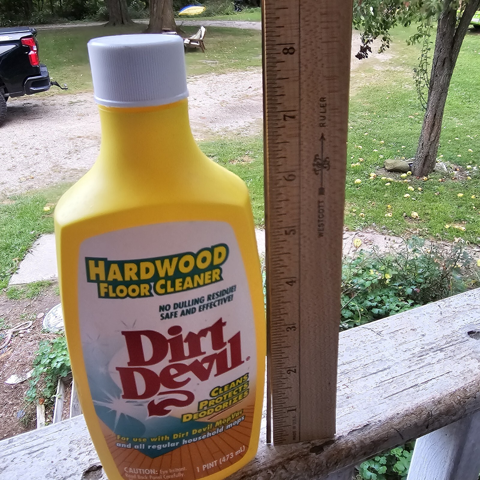 Dirt Devil Vintage 1997 Hardwood Floor Cleaner NOS 1 Pint Advertising