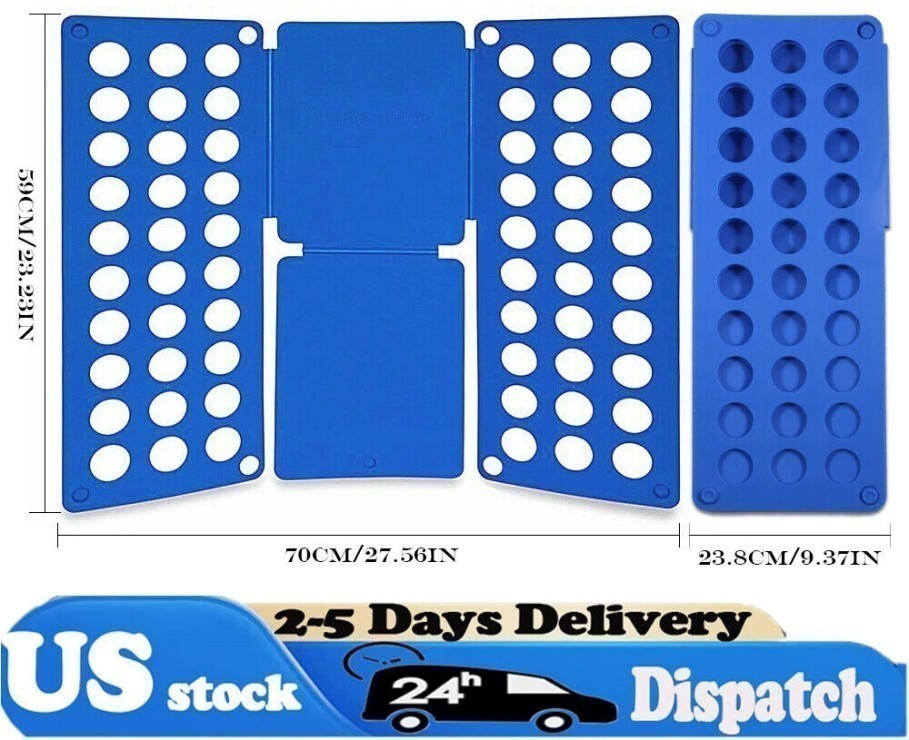 Adjustable T-Shirt Clothes Fast Folder Folding Board Laundry For Adult Organizer