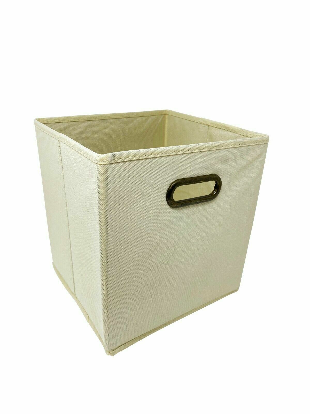 10″ 6 pcs Fabric Storage Bins Box Organizer Cube Basket Container