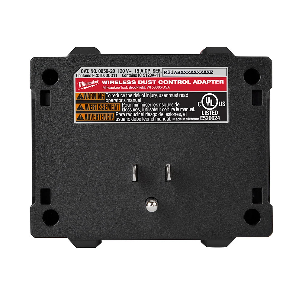 Milwaukee 0950-20 Universal Wireless Dust Control Adpater & Remote Kit