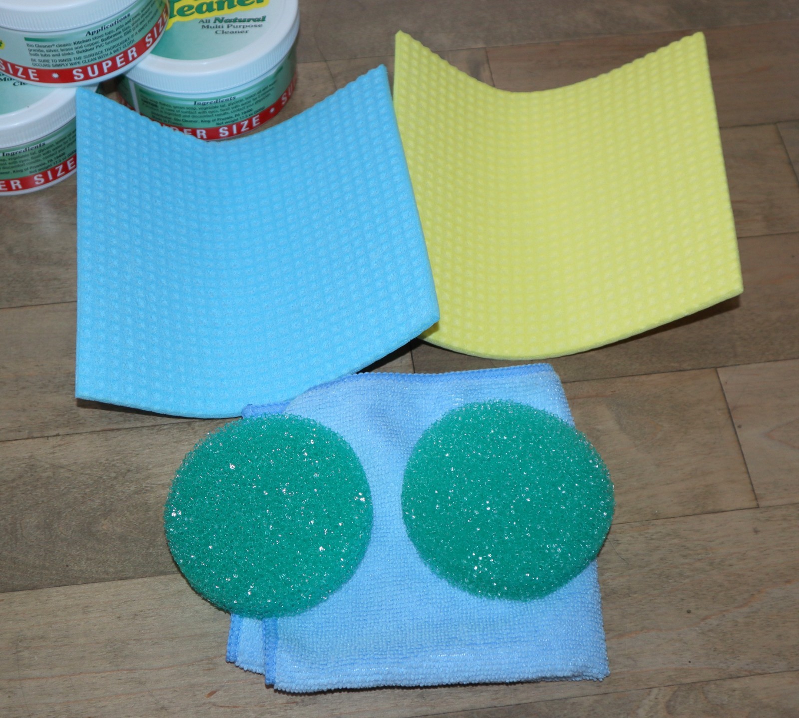 Bio Cleaner SUPER SIZE | *NEW* x3 All Natural Multi Purpose Cleaner Sponge Cloth