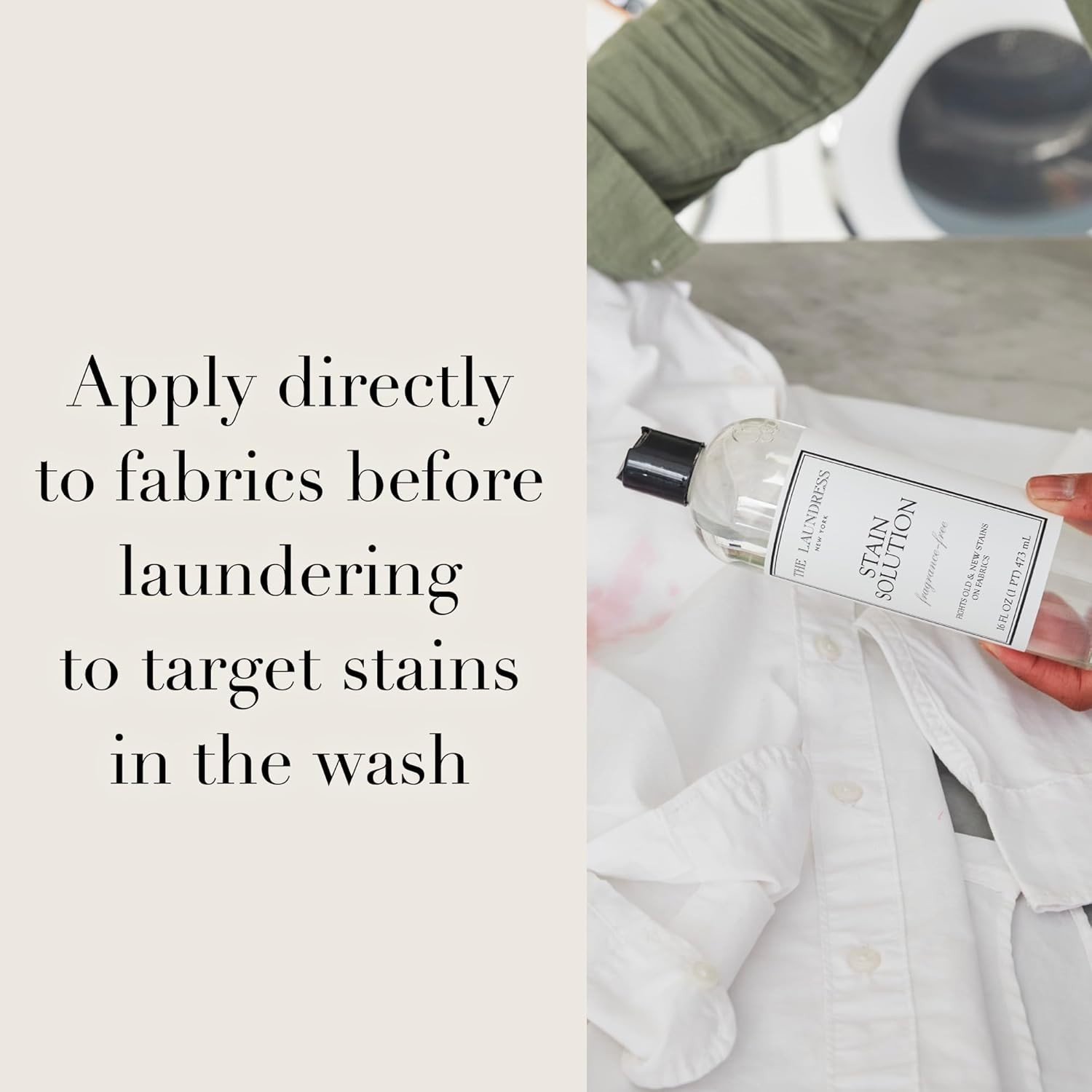 Powerful 16 Fl Oz Stain Solution – Targets Makeup, Coffee, Red Wine, & More