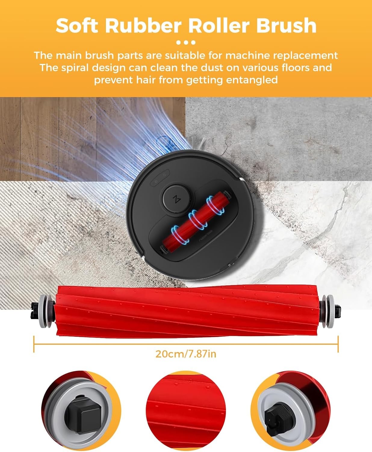 29PCS Replacement Kit for Roborock QV 35A QV 35S QR 598 QR 798 Robot Vacuum
