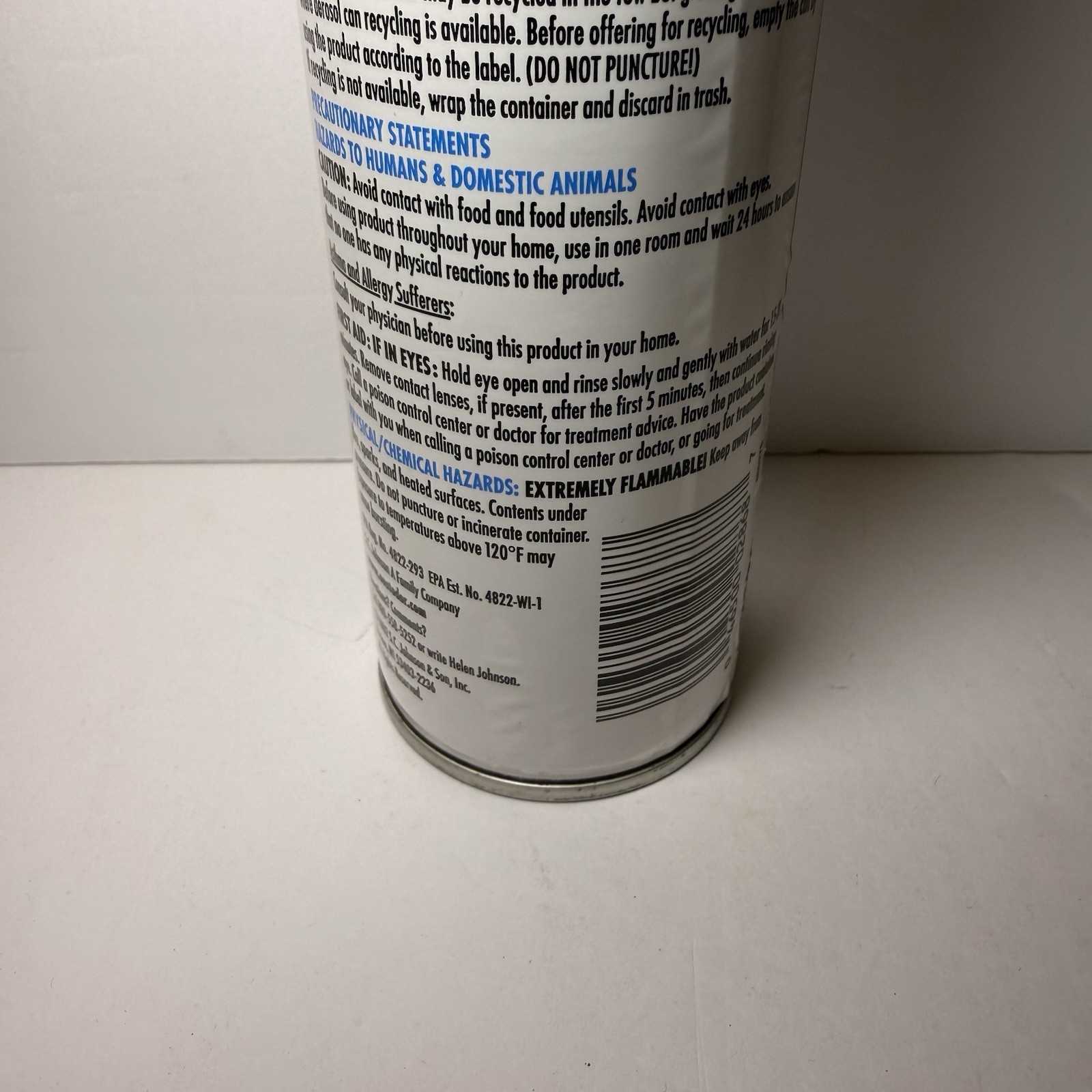 Discontinued (2003) OUST Air Sanitizer Citrus Scent Spray 10 Oz FULL Can