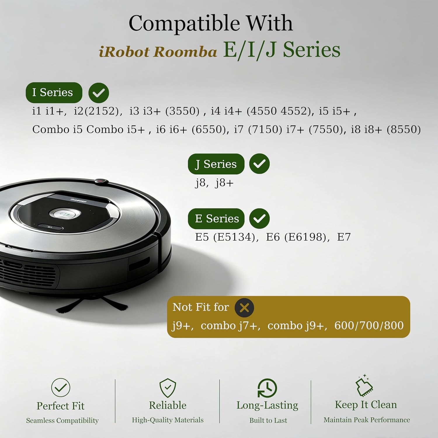 22 Replacement Parts Compatible with iRobot Roomba i7 i7 i3 i3 i4 i4 i5 i5 i6