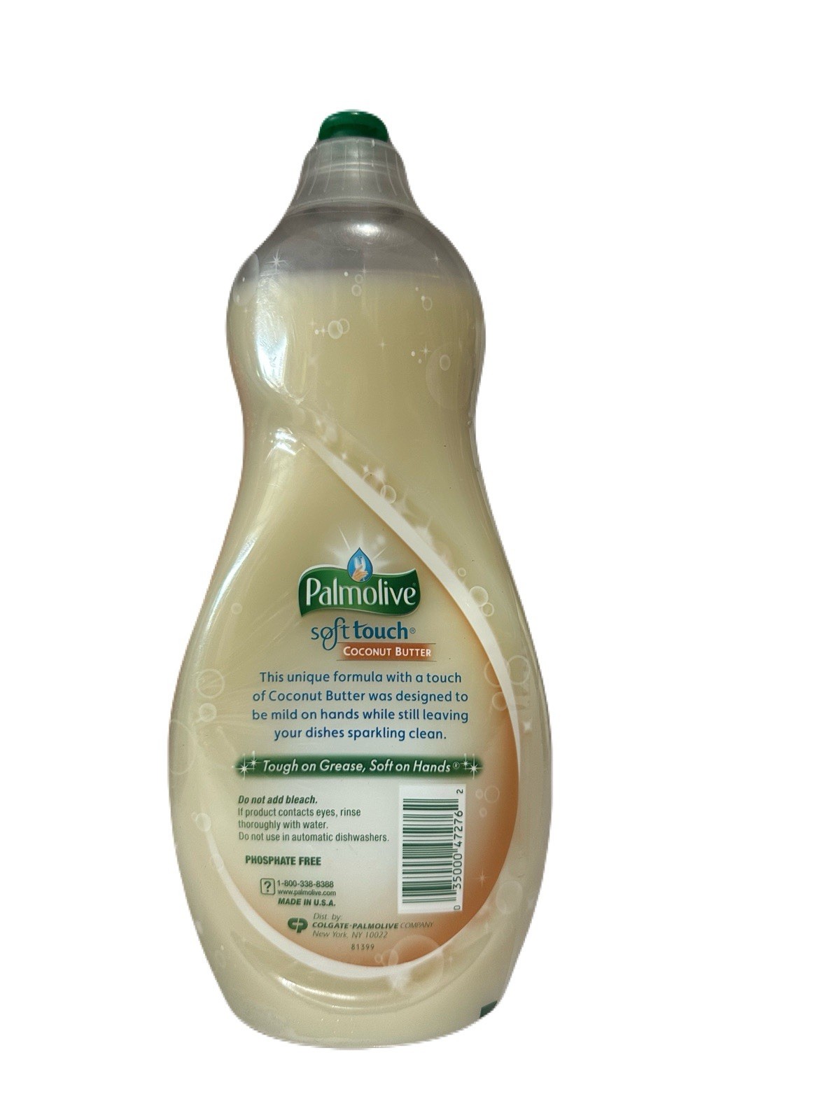 Palmolive Soft Touch Coconut Butter & Orchid Scent Dish Liquid Rare