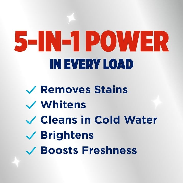 OxiClean Max Force Stain Remover Powder, Color-Safe, 3 lb