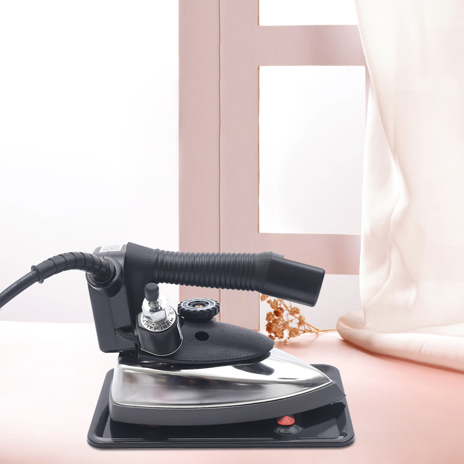 1000W Commercial Steam Iron Industrial Electric Steam Iron 60~220℃ +3L Tank