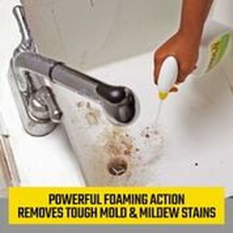 Mold Mildew Stain Remover Foaming Action Spray Bottle Bleach-Free Biodegradable