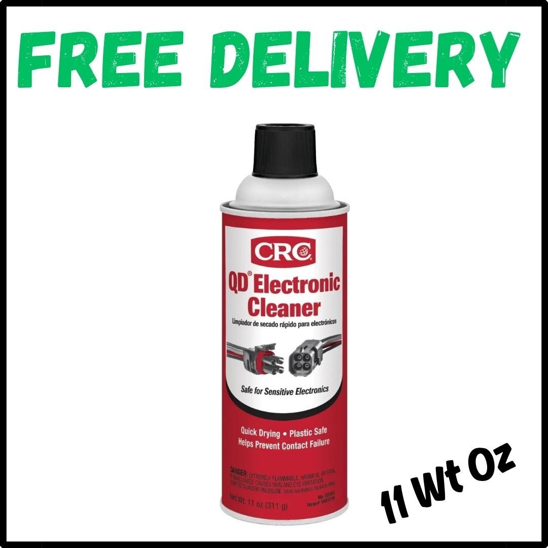 Electronic Contact Cleaner Spray Best Quick Drying Fix CRC QD Corrosion Debris11