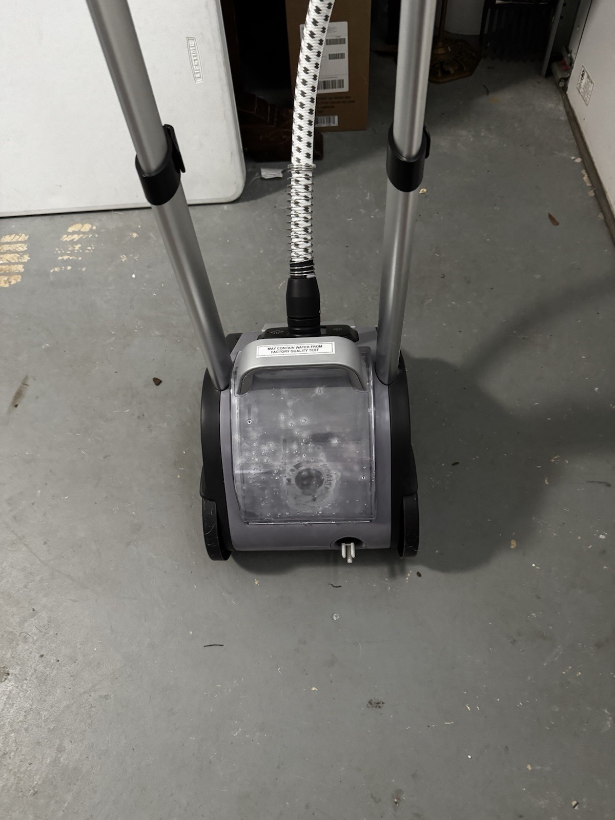 Rowenta IS9100 Precision Valet Commercial Full Size Garment Steamer Tested New