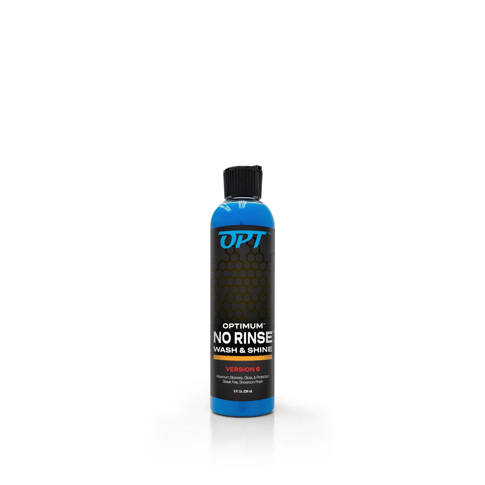 Optimum No Rinse Wash and Shine Version 6 – ONR 8 Fl Oz (Pack of 1), Blue