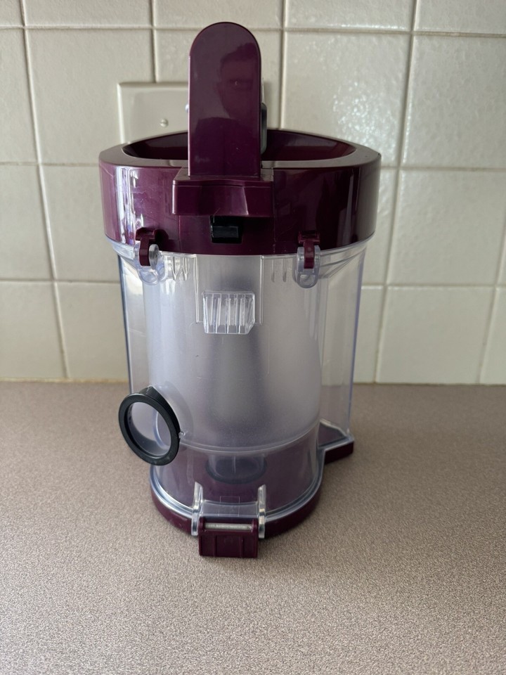 Shark Lift-Away Vacuum Cleaner CU530 Maroon Parts Dirt Bin Canister Used
