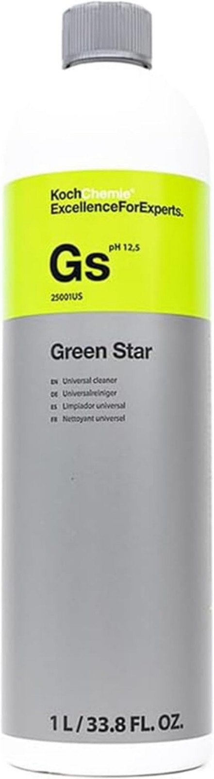 Green Star – Highly Concentrated Universal Cleaner; NTA, Phosphate, and Solve…