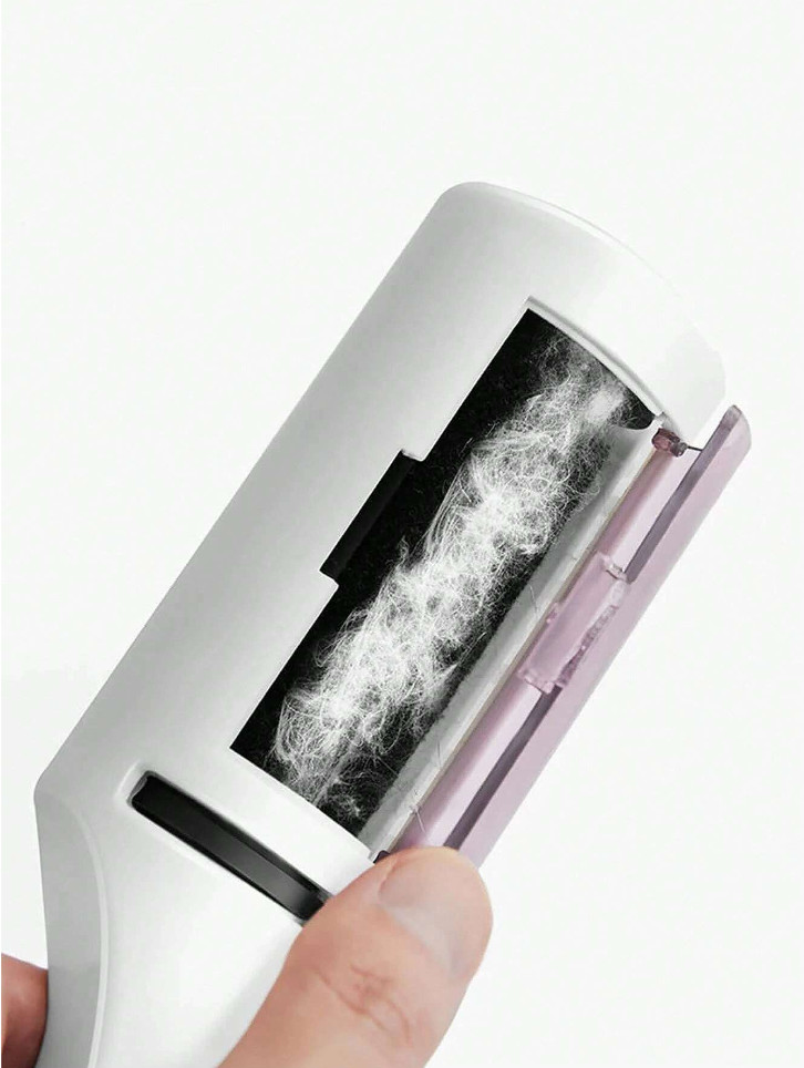 1pc Portable Lint Roller Static Brush Dry Cleaning Sticky Hair Remover Tool