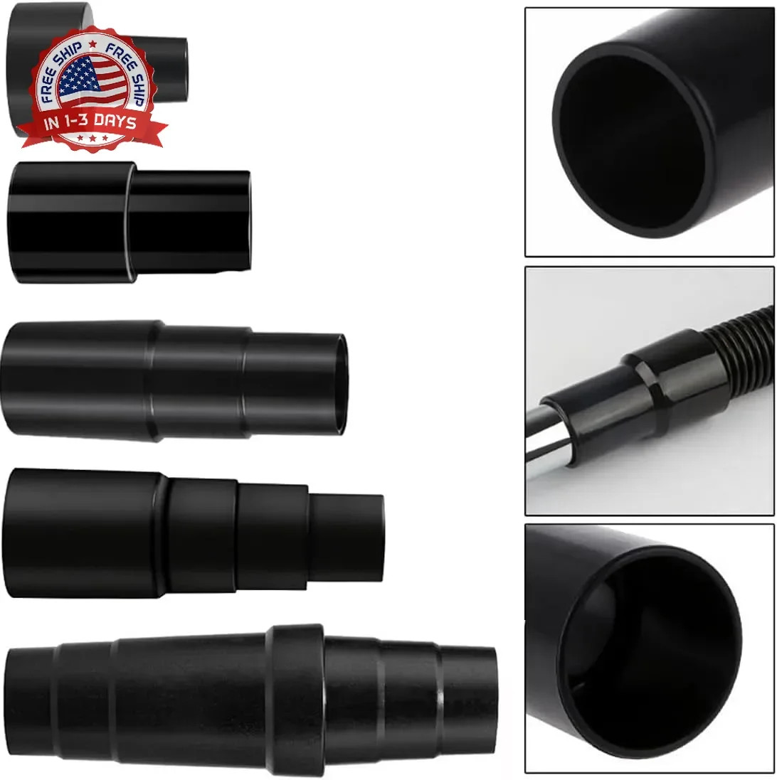 Universal Vacuum Hose Adapter Kit Reducer Attachment Set,Shop Vac Vacuum Hose Ad