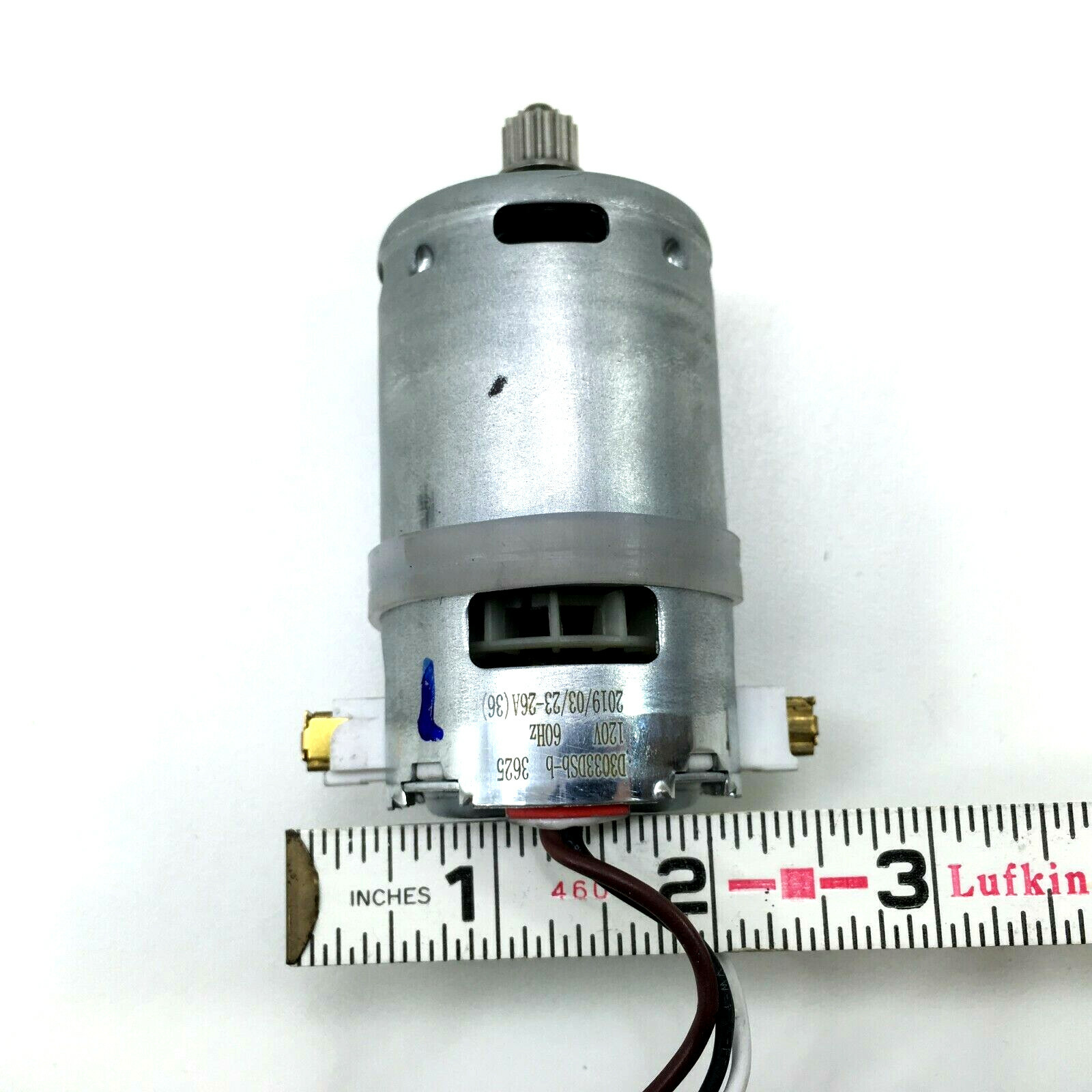 Shark ZU782 ZU780 ZU785 Vacuum SMALL 120V 60Hz GEARED BRUSHROLL MOTOR OEM Part