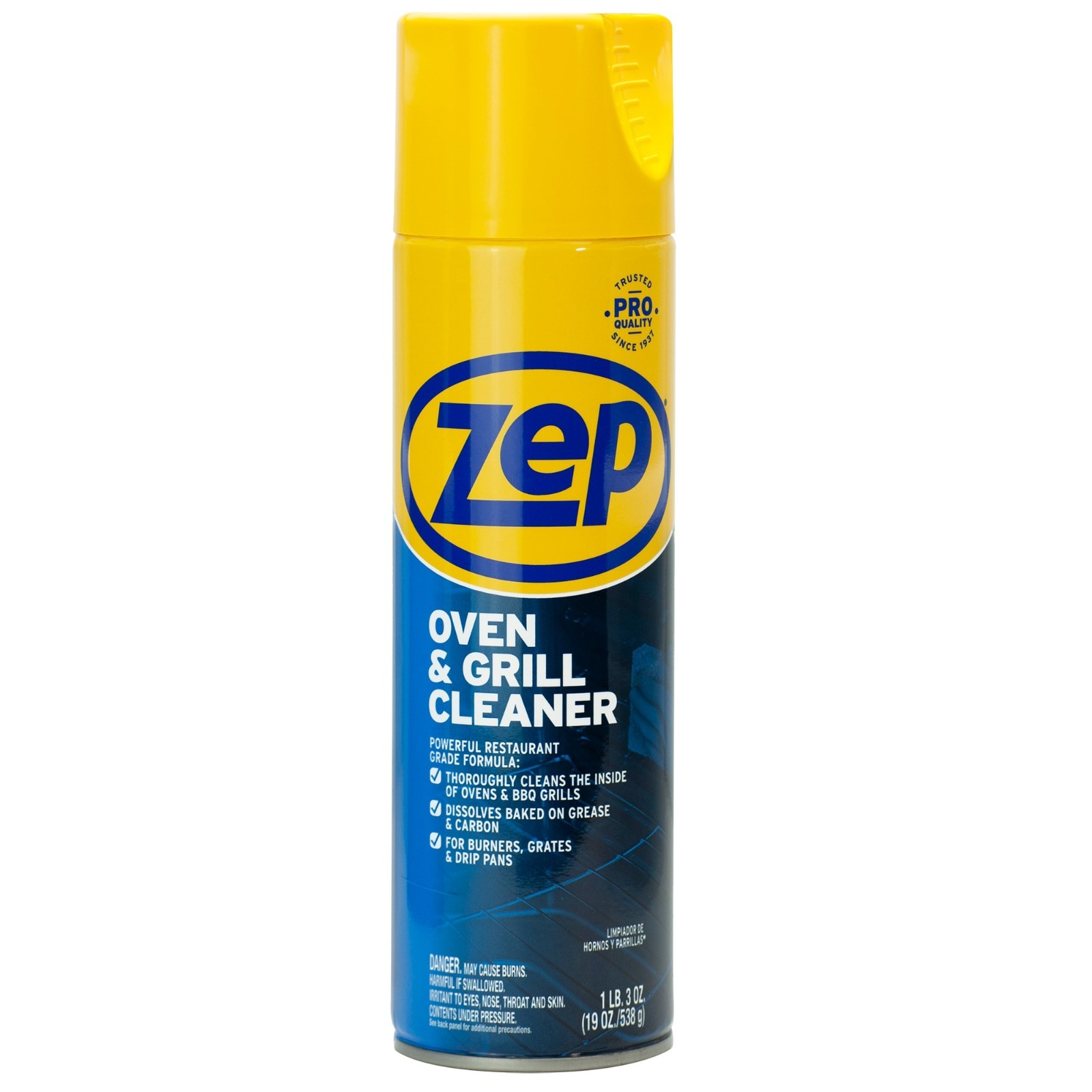 (4 Pack) Zep Heavy-Duty 19 oz Oven Grill Cooktop Cleaner Tough Grease Remover