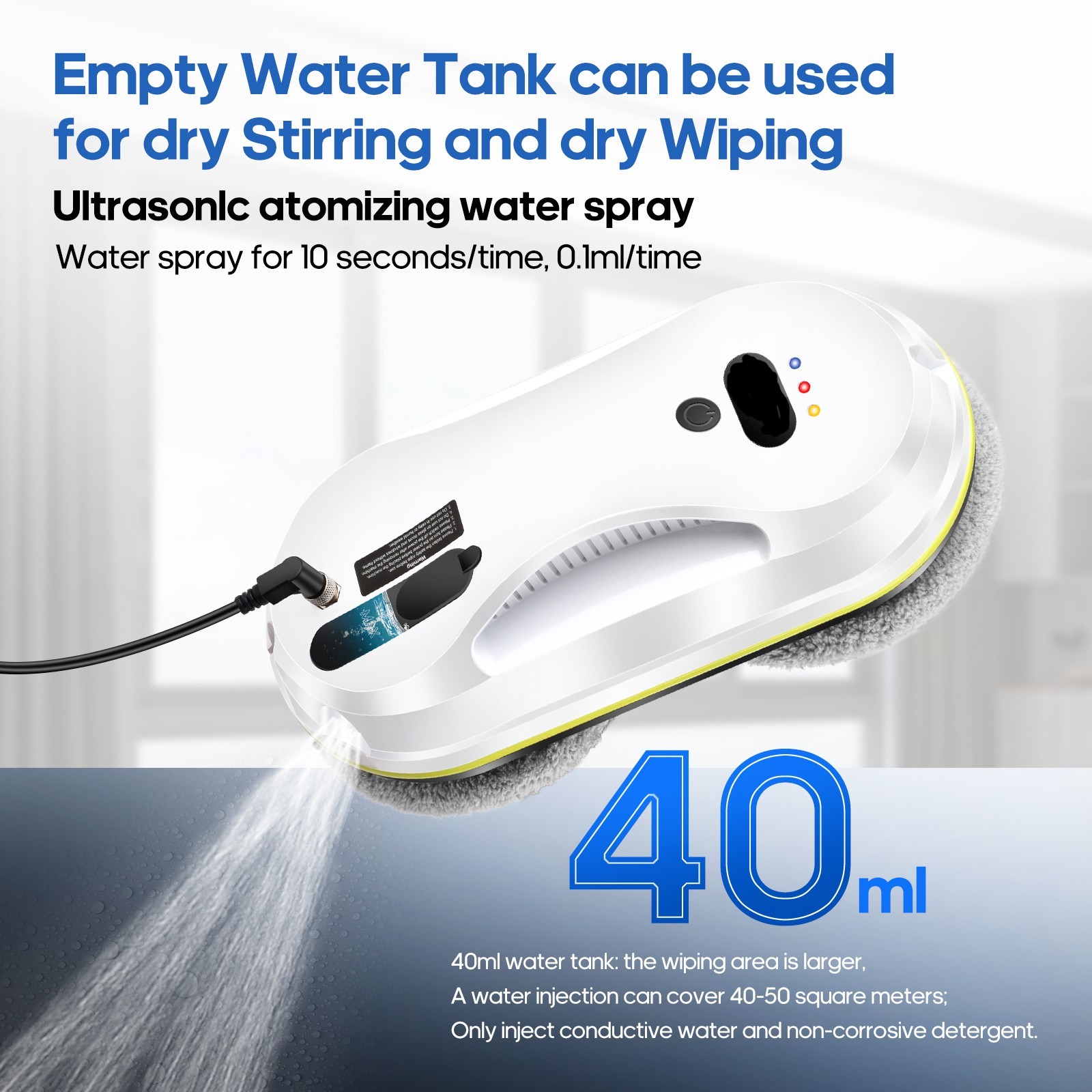 Automatic Window Cleaning Robot | Smart Glass Cleaner PURUIKAI