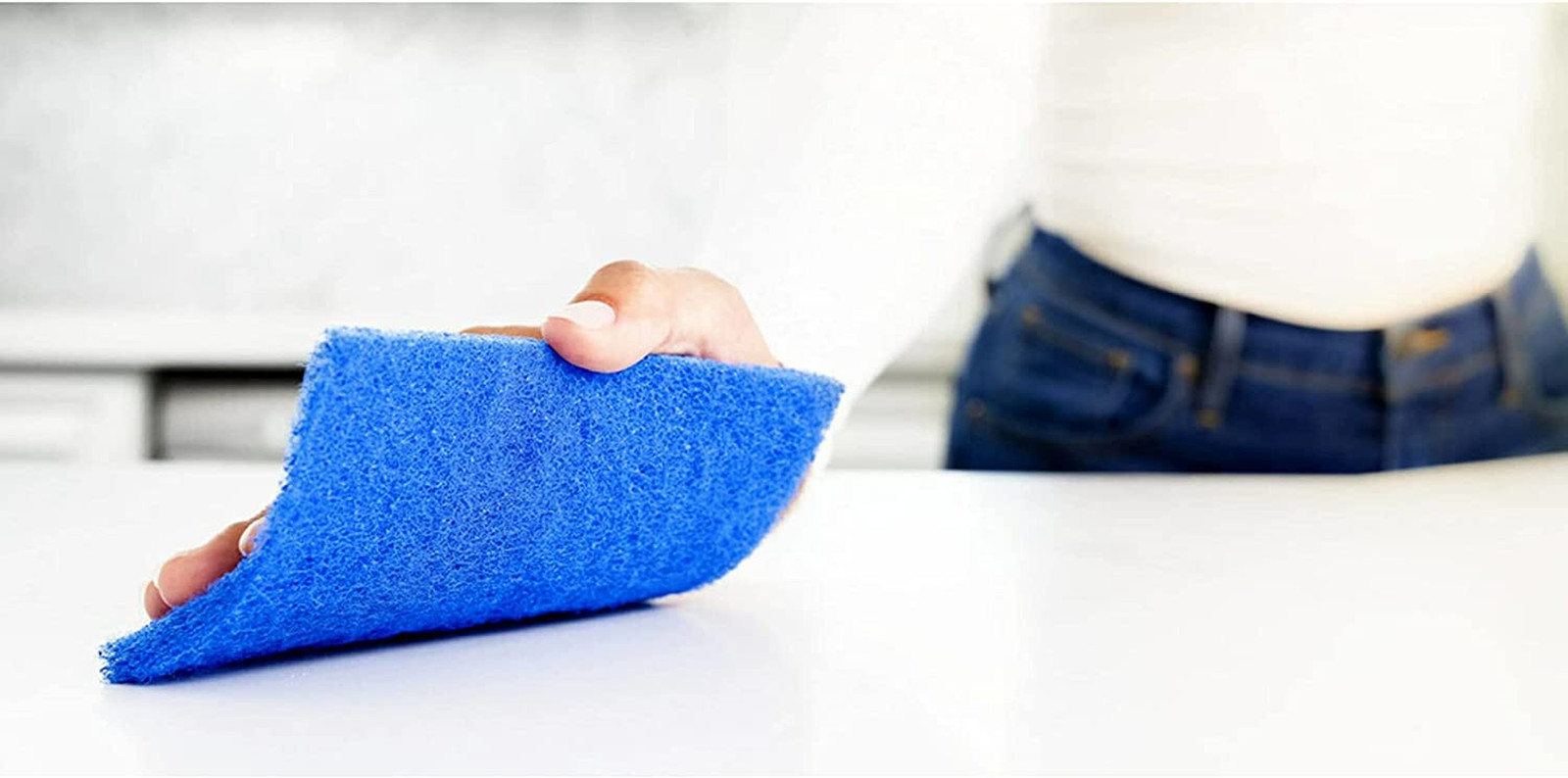 Scotch-Brite Zero Scratch Scouring Pad, 3 Pack | Effective + Gentle Dish Scrubbe