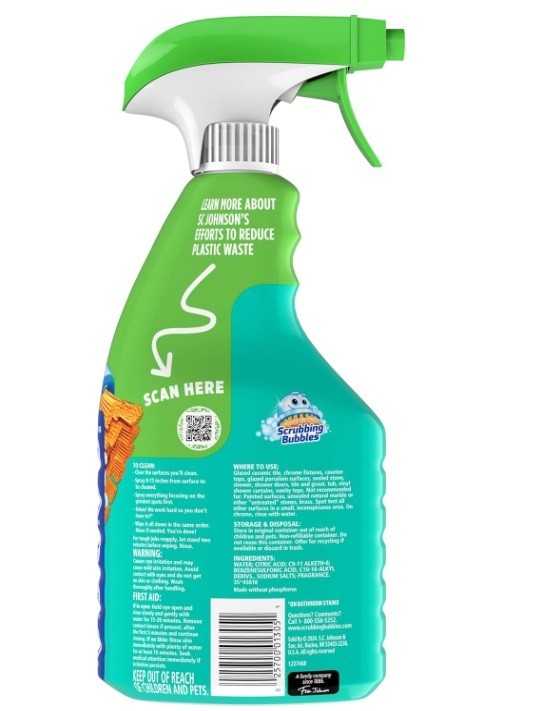 Easy Clean Multi-purpose Foam Bathroom Cleaner, 32 fl. Oz