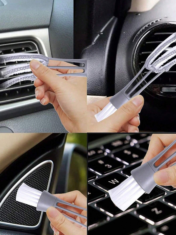 1 pc Double-Head Car Washing Brush – Dual-Sided, Scratch-Free Cleaning Tool