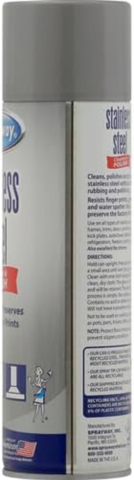 Water-Based Stainless Steel Cleaner, 15 Fl Oz Pack of 1