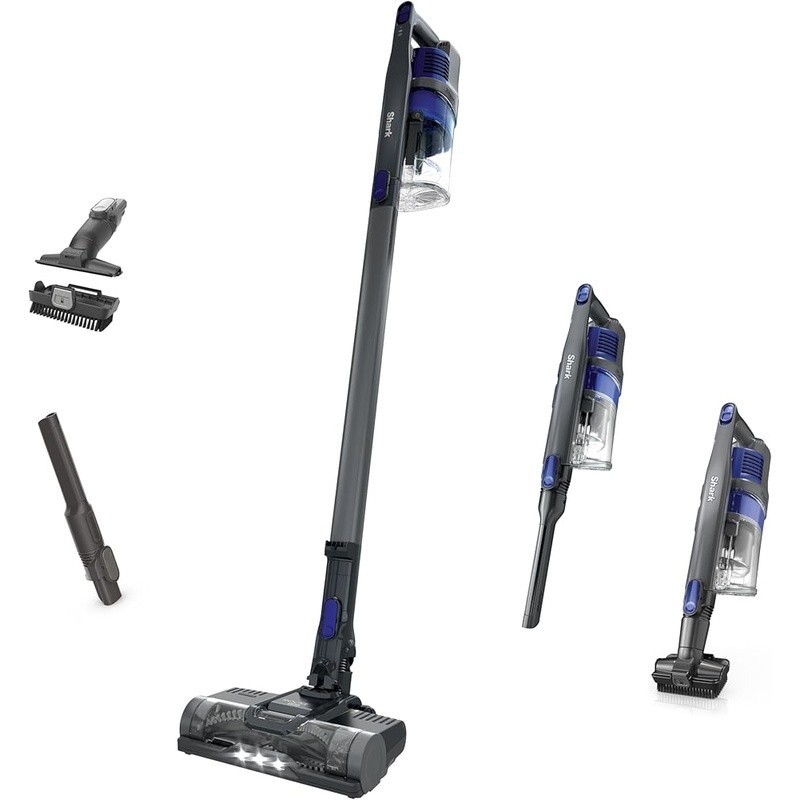 Cordless Vacuum W/ HEPA Filter LED Headlights 40min Runtime Pet Multi-Tool New