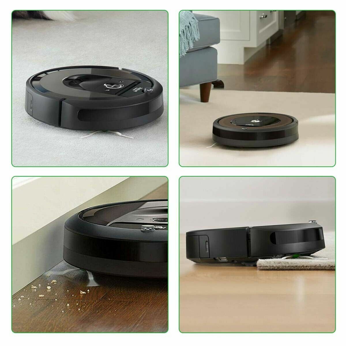 For Irobot Roomba I7+/E5/E6 Sweeping Robot Vacuum Parts Main Brush Rubber Brush