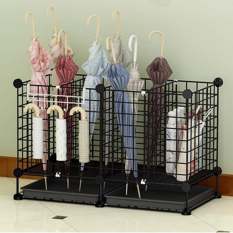 40Pcs Wire Cube Connectors Plastic Storage Cube Connectors, Wire Grid Cube